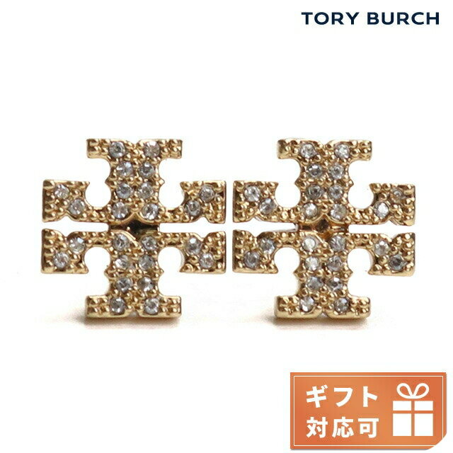 Rakuten - ＼2000円OFFクーポン+さらに9倍／ トリーバーチ ピアス レディース TORY BURCH メタル 53423 TORY GOLD-NEW IVORY ゴールド系 ジュエリーアクセサリー 15110