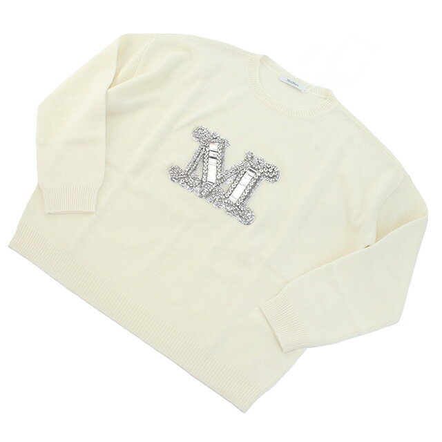 ＼10%OFFクーポン+さらに3倍★8/20限定／ マックスマーラ ニット レディース ブランド MAX MARA 13660533 ホワイト ウェア 選べるモデル