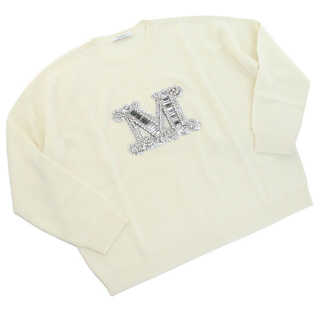 ＼10%OFFクーポン+さらに3倍★8/20限定／ マックスマーラ ニット レディース ブランド MAX MARA 13660533 ホワイト ウェア 選べるモデル