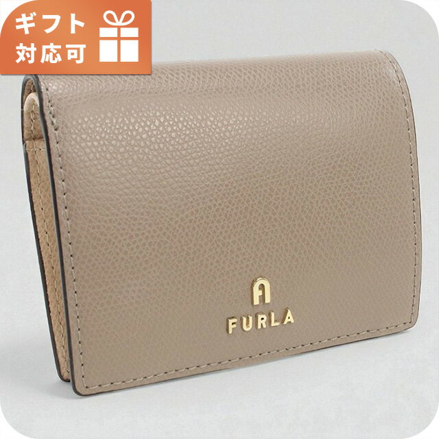乐天商城 - フルラ 二折財布小銭入付き レディース ブランド FURLA FURLA CAMELIA レザー WP00304 グレー 財布