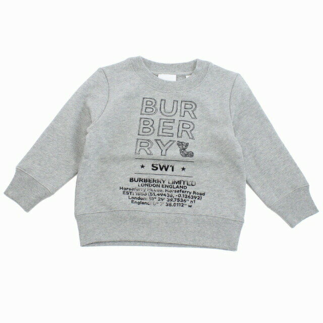 �Ҷ��� ���å� ���λ� �ˤλ� ��� �֥��� �л��ˤ� ���ե� ������� �С��Х꡼ �������å� �٥ӡ� BURBERRY ���åȥ�100% 8053818 GREY MELANGE ���졼�� �ե��å���� ���٤��ǥ�