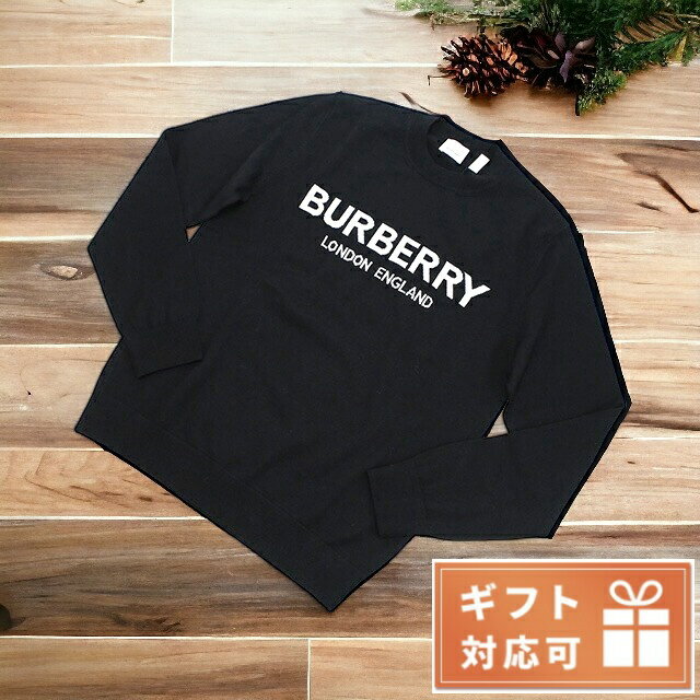 ＼5/18限定★全品10%OFFクーポンにさらに+3倍／ バーバリー ニット メンズ BURBERRY イタリア 8054896 BLACK ブラック ファッション 選べるモデル 父の日 プレゼント 実用的