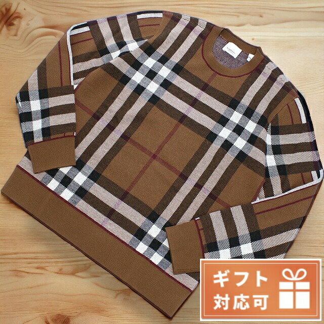 ＼5/18限定★全品10%OFFクーポンにさらに+3倍／ バーバリー ニット レディース BURBERRY ウール100％ 8058524 DARK BIRCH BROWN ブラウン系 マルチカラー ファッション 選べるモデル