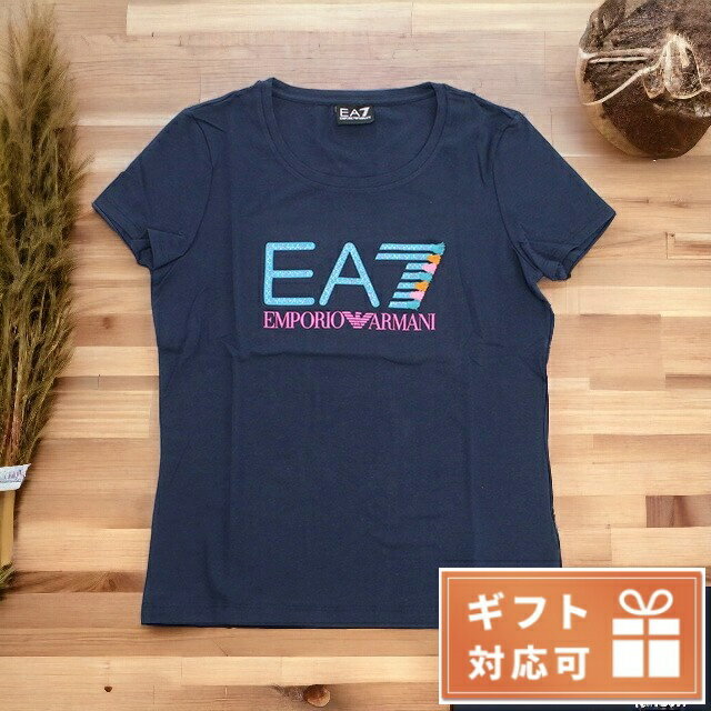 ＼5/18限定★全品10%OFFクーポンにさらに+3倍／ イーエーセブン Tシャツ レディース EA7 ペルー 3HTT31 NAVY BLUE ネイビー系 ファッション 選べるモデル