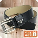 \2000円OFFクーポン+さらに9倍/ エンポリオ・アルマーニ ベルト メンズ EMPORIO ARMANI レザー イタリア Y4S079 BLACK ブラ...