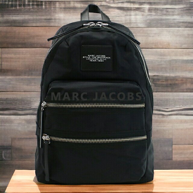 ＼21日10時まで★全品10%OFFクーポン／ マーク・ジェイコブス リュック レディース ブランド MARC JACOBS ナイロン ベトナム 2F3HBP028H02 BLACK ブラック バッグ