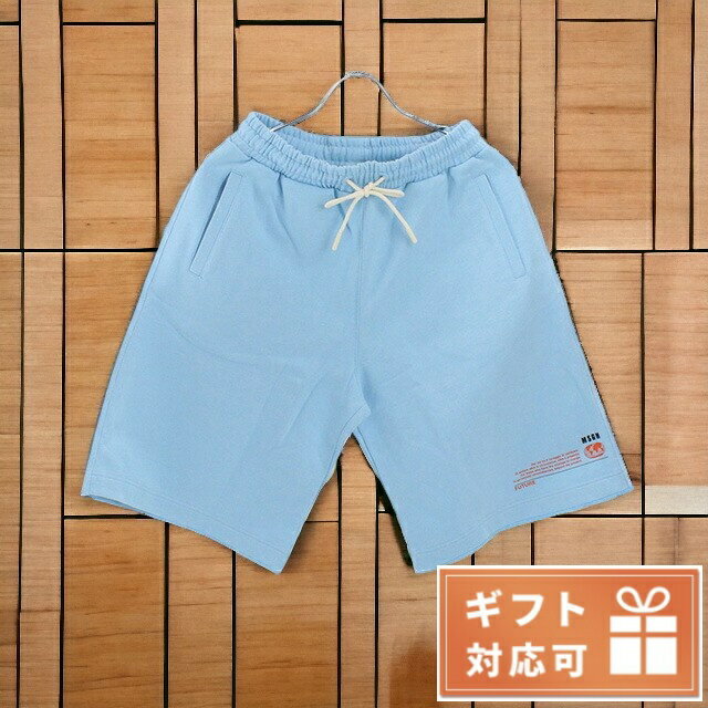 Rakuten - ＼2000円OFF+さらに9倍／ エムエスジーエム ハーフパンツ メンズ MSGM コットン イタリア 3040MB70 ブルー系 ファッション 選べるモデル プレゼント 実用的