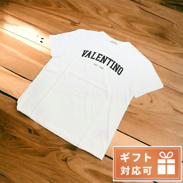 ＼5/18限定★全品10 OFFクーポンにさらに 3倍／ ヴァレンティノ Tシャツ メンズ VALENTINO コットン100 イタリア 2V3MG13D ホワイト系 ファッション 選べるモデル 父の日 プレゼント 実用的