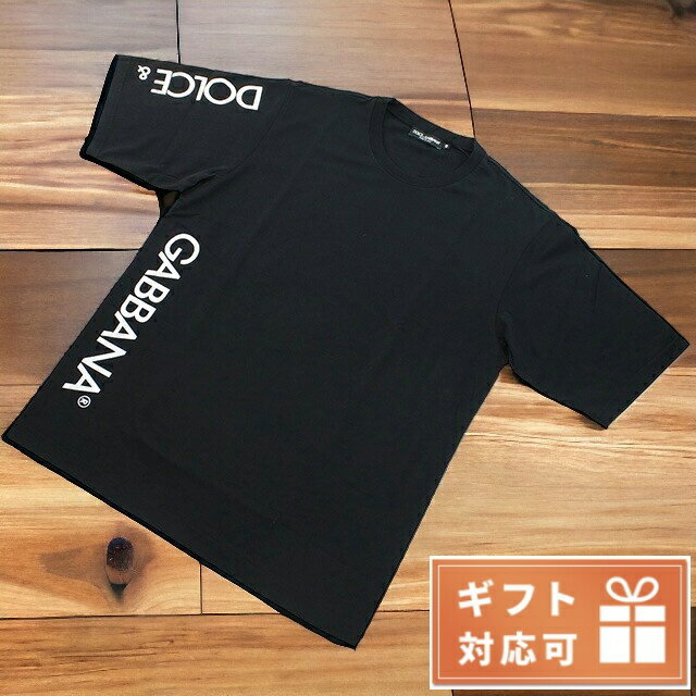 ＼期間限定★店内全品2000円OFFクーポン／ ドルチェ&ガッバーナ Tシャツ メンズ ブランド DOLCE&GABBANA コットン100% イタリア G8PC7T ブラック ファッション 選べるモデル 父の日 プレゼント 実用的