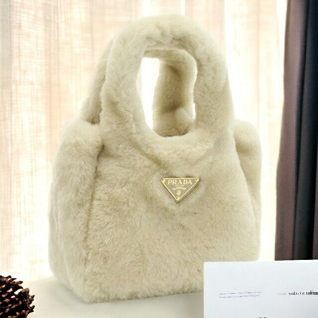 楽天市場】フェイクファー（ブランドプラダ）（レディースバッグ