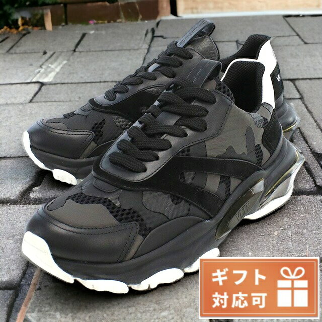 ＼27日02時まで★先着2000円OFFクーポン／ ヴァレンティノ スニーカー メンズ ブランド VALENTINO メッシュ スニーカー イタリア TY2S0B05 ブラック 選べるモデル 父の日 プレゼント 実用的