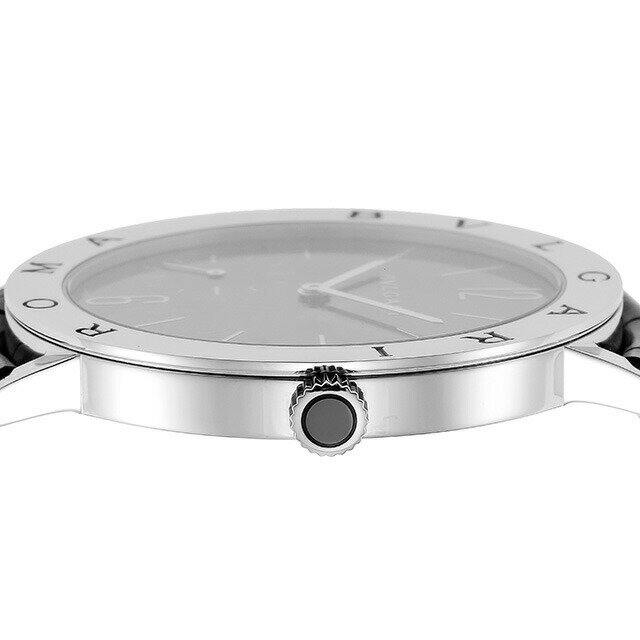 ＼2000円OFFクーポン+さらに9倍／ ブルガリ 時計 ブルガリブルガリ 手巻き 腕時計 ブランド メンズ BVLGARI ブラック 黒 スイス製 記念品 プレゼント ギフト