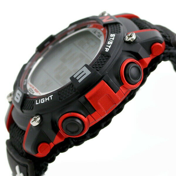 ＼最大2000円OFFクーポン★さらに+9倍／ 腕時計 ブランド キッズ カクタス 子供用 デジタル ブラック CAC-104-M01 CACTUS 時計 プレゼント ギフト