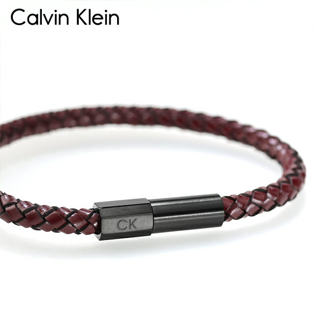Rakuten - カルバンクライン ブレスレット メンズ ブランド CALVIN KLEIN INDUSTRIAL FACETS 35100045 ボルドー アクセサリー