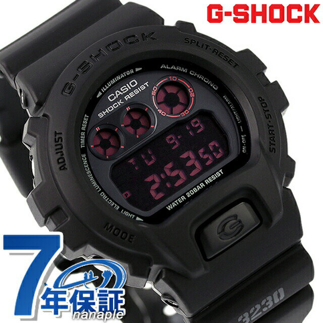 G-SHOCK - ＼2000円OFF+さらに9倍／ gショック ジーショック G-SHOCK ブラック 黒 DW-6900MS-1DR MAT BLACK RED EYE CASIO カシオ 腕時計 ブランド メンズ ギフト プレゼント 実用的 12760
