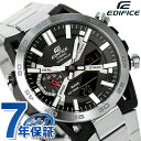 \さらに+7倍★7/15限定/ EDIFICE エディフィス ソーラー ECB-2000D-1A Bluetooth 海外モデル メンズ 腕時計 ブランド カシオ casio アナデジ ブラック 黒 記念品 プレゼント ギフト