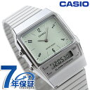 AQ-800E-3A カシオ クラシック チプカシ ユニセックス メンズ レディース 腕時計 ブランド カシオ casio アナデジ ミントグリーン