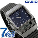 AQ-800EB-2A カシオ クラシック チプカシ ユニセックス メンズ レディース 腕時計 ブランド カシオ casio アナデジ ネイビー ガンメタ