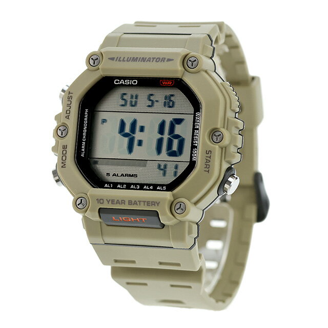 カシオ チープカシオ CASIO クォーツ 電池式 AE-1600H-5AV デジタル 海外モデル メ...