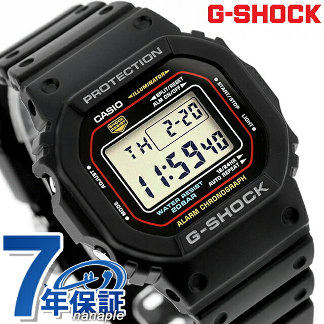\2000円OFFクーポン★さらに+9倍/ gショック ジーショック G-SHOCK クォーツ 電池式 DW-5600RL-1 デジタル 5600シリーズ メンズ 腕時計 ブランド カシオ casio デジタル ブラック 黒 おしゃれ 防水 軽い プレゼント 男性 実用的
