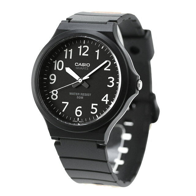 腕時計のななぷれ select shopのカシオ CASIO MW-240-1BV チプカシ 海外モデル メンズ 腕時計 カシオ casio アナログ ブラック 黒 ブランド おしゃれ 防水 小さい 軽い かっこいい プレゼント 男性 実用的｜アングル2