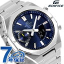 \全品10%OFFクーポン/ エディフィス EDIFICE クォーツ 電池式 ECB-S10D-2A スマートフォン リンクモデル Bluetooth 海外モデル メンズ 腕時計 ブランド カシオ casio アナデジ ネイビー おしゃれ 防水 文字盤 大きい プレゼント 男性 実用的
