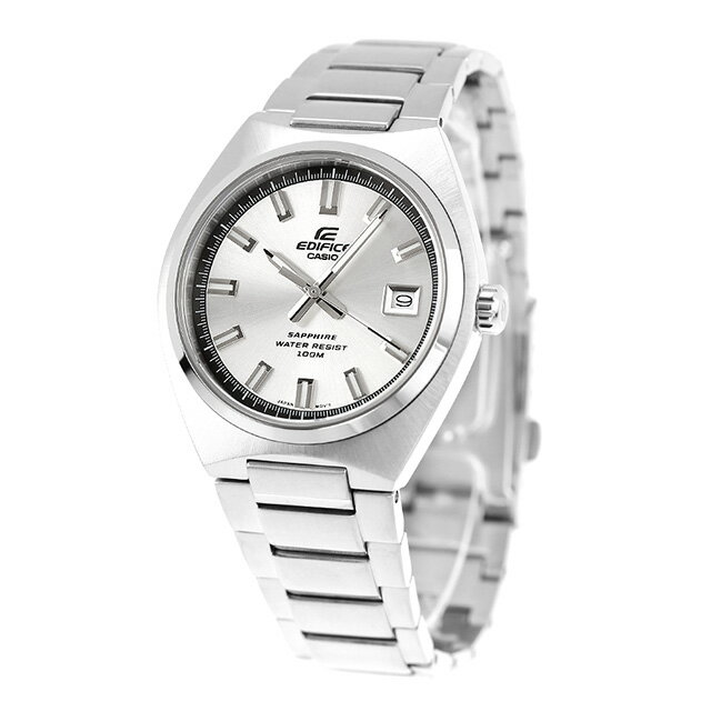 ＼2000円OFFクーポン／ エディフィス EDIFICE クォーツ 電池式 B-109D-7AV 海外モデル メンズ 腕時計 ブランド カシオ casio アナログ シルバー おしゃれ 防水 文字盤 大きい プレゼント 男性 実用的