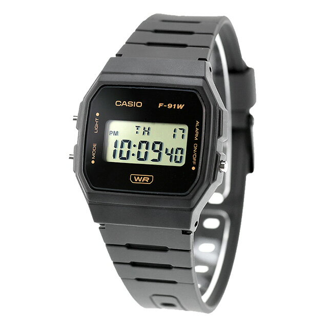 カシオ チープカシオ CASIO クォーツ 電池式 F-91WB-8A クラシック ユニセックス ...