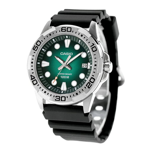 カシオ チープカシオ CASIO クォーツ 電池式 MTD-140-3AV スタンダード 海外モデル メンズ チプカシ 腕時計 ブランド カシオ casio アナログ グリーン ブラック 黒 おしゃれ 防水 小さい 軽い かわいい プレゼント 実用的