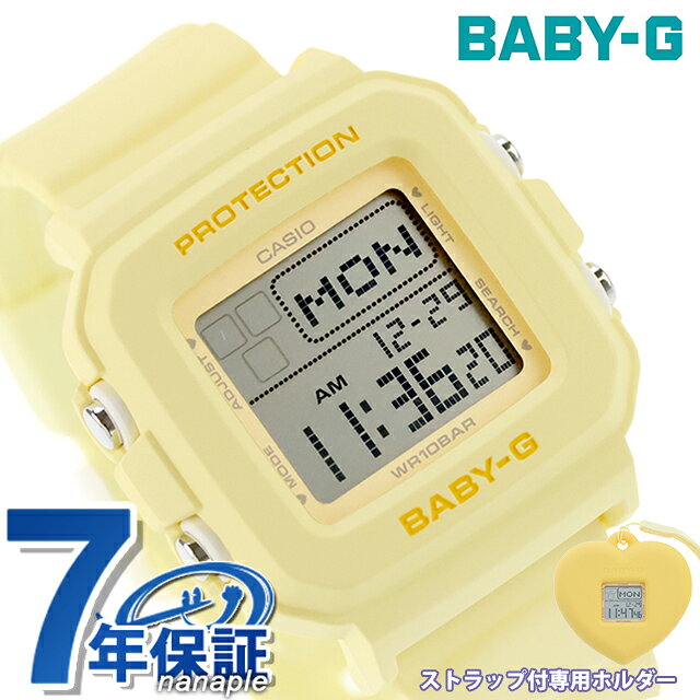 BABY-G - ベビーg ベビージー Baby-G BABY-G＋PLUS BGD-10 Series クォーツ 電池式 BGD-10KH-9 レディース 腕時計 ブランド カシオ casio デジタル パステルイエロー おしゃれ 防水 小さい 軽い かっこいい プレゼント 男性 実用的