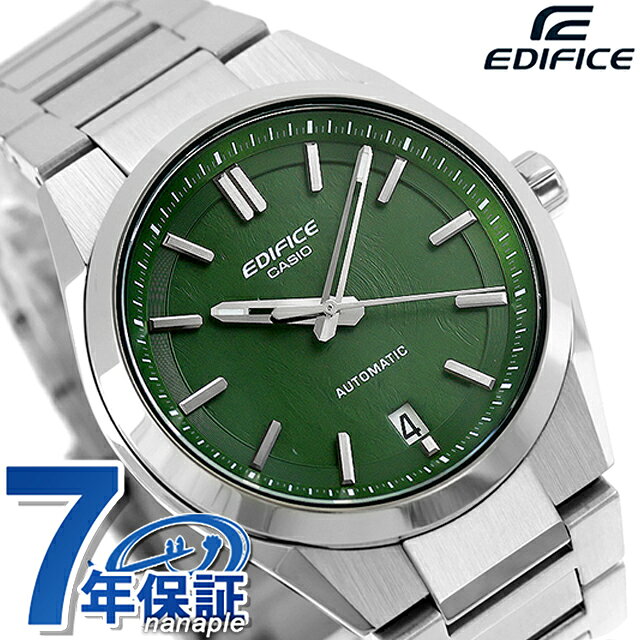 乐天商城 - エディフィス EDIFICE 自動巻き K-100D-3A 海外モデル メンズ 腕時計 ブランド カシオ casio アナログ グリーン おしゃれ 防水 文字盤 大きい プレゼント 男性 実用的