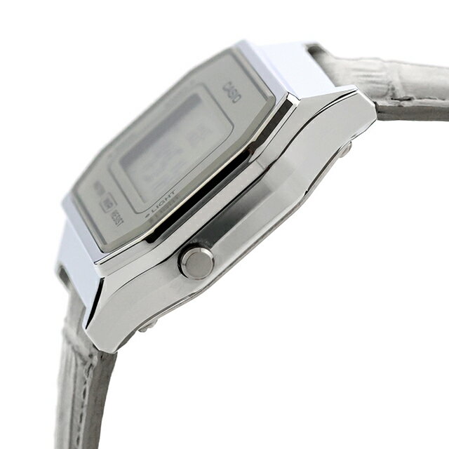 カシオ チープカシオ CASIO ヴィンテージ クォーツ 電池式 LA680WEL-8A2 海外モデル レディース チプカシ 腕時計 ブランド カシオ casio デジタル ライトグレー グレー おしゃれ 防水 軽い 華奢 かわいい プレゼント 女性 実用的