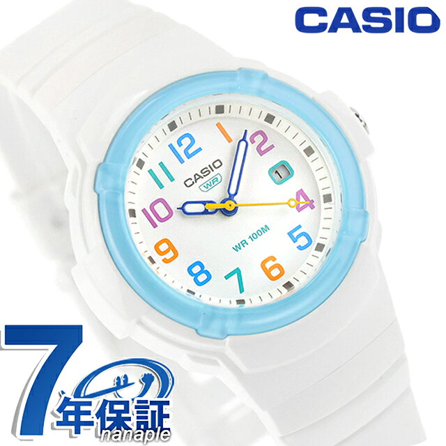 樂天商城 - ＼店内2000円OFF+さらに9倍／ カシオ チープカシオ CASIO POP クォーツ 電池式 LX-800H-7A2V レディース チプカシ 腕時計 ブランド カシオ casio アナログ ホワイト 白 おしゃれ 防水 軽い 華奢 かわいい プレゼント 女性 実用的