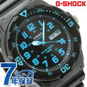 カシオ 腕時計 チープカシオ デイデイト 海外モデル オールブラック×ブルー CASIO MRW-200H-2BVDF チプカシ 時計