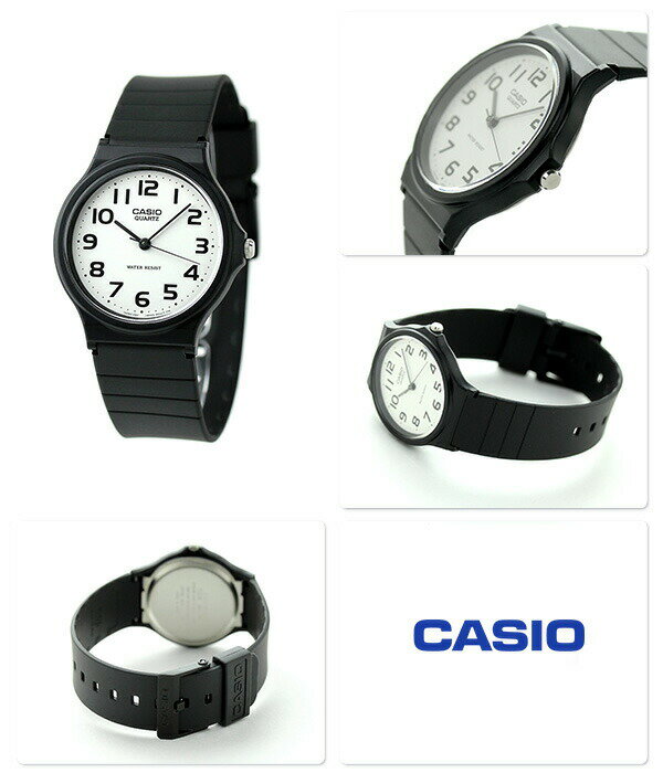 カシオ 腕時計 シンプル チープカシオ 海外モデル ラウンド MQ-24-7B2DF CASIO ホ...