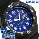 カシオ 腕時計 ブランド チープカシオ デイデイト MRW-200H-2B2VDF CASIO ブルー×ブラック チプカシ 時計 プレゼント ギフト