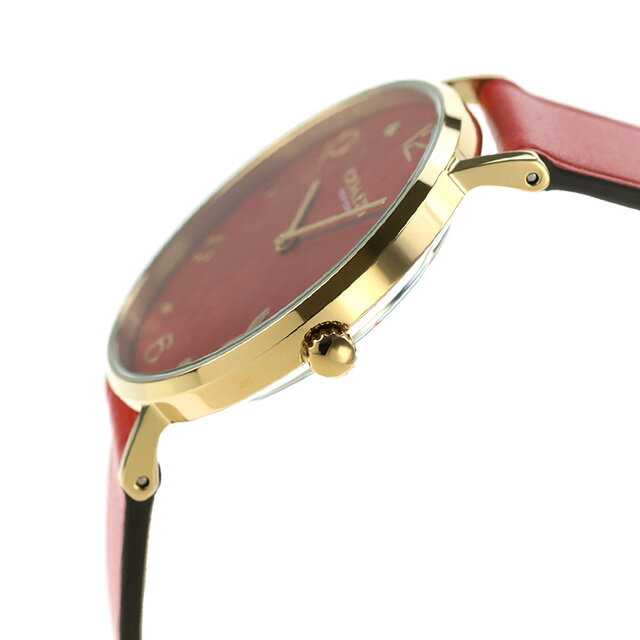 ＼10%OFFクーポン★2日10時迄／ コーチ ペリー クォーツ 電池式 腕時計 ブランド レディース うさぎ 兎 干支 COACH 14503977 アナログ レッド 赤 おしゃれ 防水 軽い 華奢 かわいい プレゼント 女性 実用的