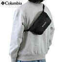 コロンビア ヒップバック メンズ レディース ブランド Columbia ボディバッグ クロスボディバッグ 100%Nylon 2093271 ブラック バッグ