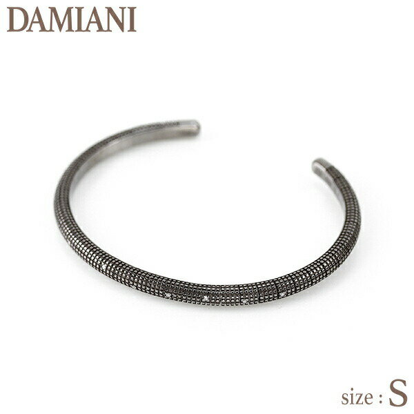 DAMIANI ダミアーニ メトロポリタン Sサイズ バングル ブランド アクセサリー メンズ レディース ダイヤ 20062171 ブラック ジュエリー 誕生日プレゼント 記念日 ギフト 父の日 プレゼント 実用的