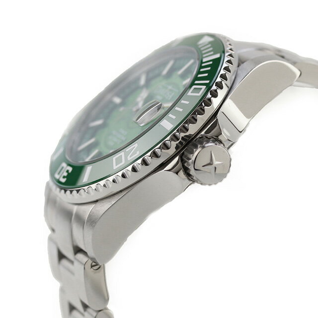 ＼全品10%OFFクーポン／ ダボサ テルノス プロフェッショナル ネビュラス ミスティックグリーン 自動巻き 腕時計 ブランド メンズ オープンハート DAVOSA 161.535.70 アナログ グリーン スイス製