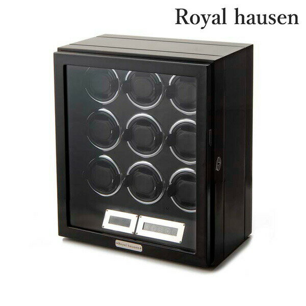 ロイヤルハウゼン ワインディングマシン LED液晶パネル 9本ワインダー GC03-N21TB Royal hausen ブラック プレゼント ギフト