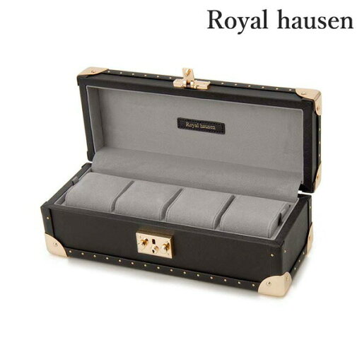 \今ならさらに+9倍/ ロイヤルハウゼン コレクションボックス サフィアーノレザー 4本収納 牛革 SWB002-4 Royal hausen ブラック プレゼント ギフト \今ならさらに+9倍/ ロイヤルハウゼン コレクションボックス サフィアーノレザー 4本収納 牛革 SWB002-4 Royal hausen ブラック プレゼント ギフト
