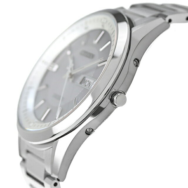 シチズン エクシード 電波ソーラー メンズ 腕時計 ソーラー電波腕時計 ソーラー電波時計 ブランド チタン AT6030-60A CITIZEN EXCEED シルバー 時計 ギフト プレゼント 実用的