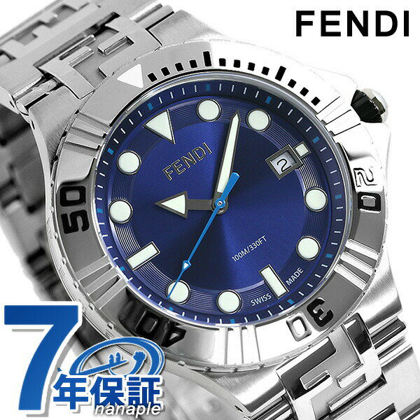 _5/18聚Si10%OFFN[|ɂ+3{^ tFfB v m[eBR 46mm XCX Y rv F108100301 FENDI u[ Mtg ̓ v[g pI