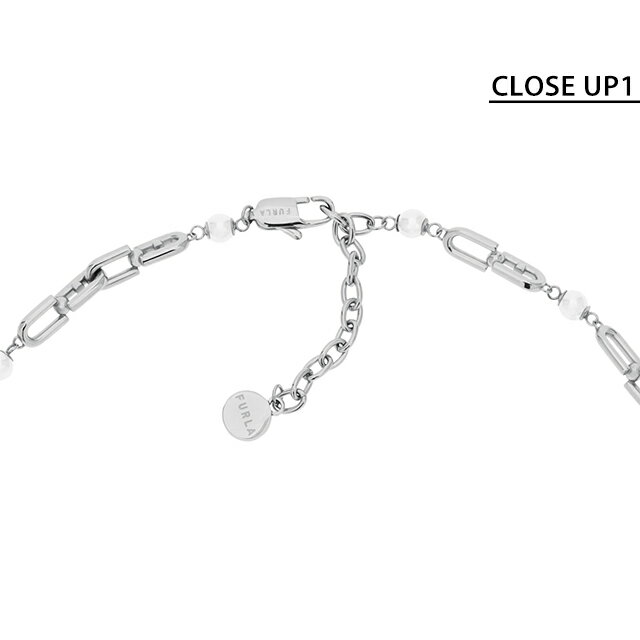 ＼2000円OFF+さらに9倍／ フルラ ネックレス レディース ブランド FURLA FURLA CHAINED LOGO ステンレススチール FJ0927NTU シルバー ジュエリー 2