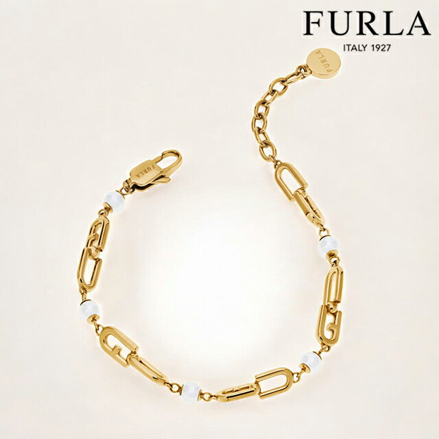 �������+9�ܡ��ݥ����UP�� �ե�� �֥쥹��å� ��ǥ����� �֥��� FURLA FURLA CHAINED LOGO ���ƥ�쥹�������� FJ0928B...