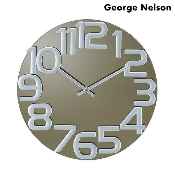 ＼先着2000円OFFクーポンにさらにポイントUP／ ジョージ ネルソン 掛時計 ブランド George Nelson GN412 ミラー クロック プレゼント ギフト