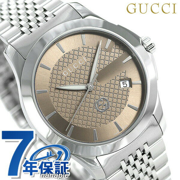 Rakuten - グッチ 時計 Gタイムレス 40mm メンズ 腕時計 ブランド YA1264107 GUCCI ブラウン 記念品 プレゼント ギフト