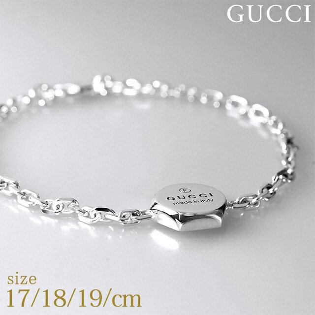 ＼21日10時まで★全品10%OFFクーポン／ グッチ ブレスレット メンズ レディース ブランド GUCCI トレードマーク スターリングシルバー シルバー アクセサリー 選べるモデル 父の日 プレゼント 実用的