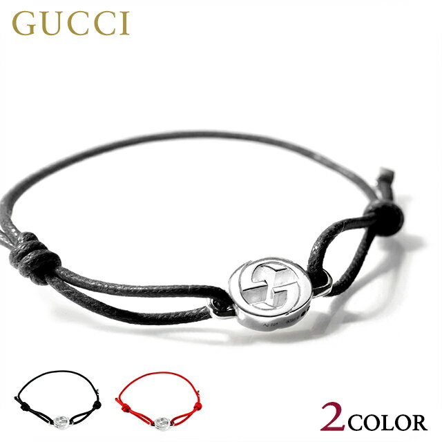 グッチ ブレスレット メンズ レディース ブランド GUCCI インターロッキング ロゴ ...